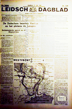 Leidsch Dagblad Beschikbaar Uit De Periode 1940 1944 Krant Van Uw