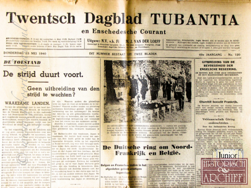 Twentsch dagblad Tubantia en Enschedesche courant