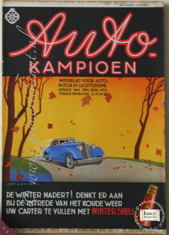Vintage tijdschrift Autokampioen (27-01-1973), een mooi cadeau voor jubileum of verjaardag
