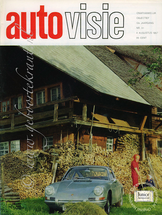 Vintage tijdschrift Autovisie (04-08-1972), een mooi cadeau voor jubileum of verjaardag