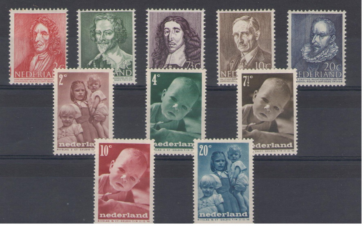 Postzegel jaargang 1947