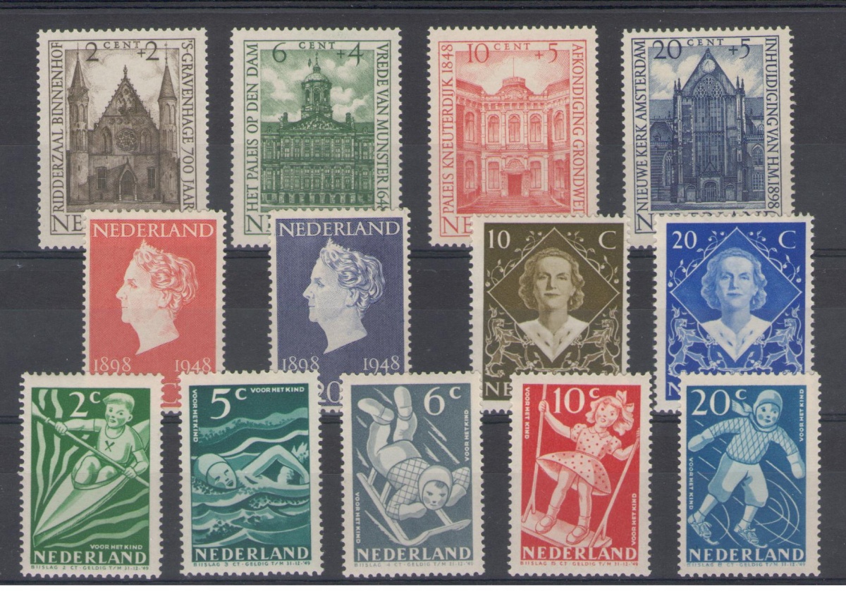 Postzegel jaargang 1948