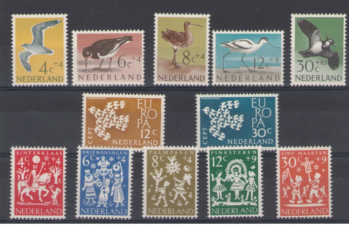 Postzegel jaargang 1961