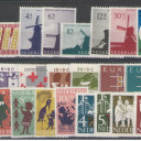 Postzegel jaargang 1963