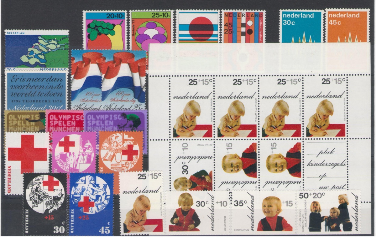 Postzegel jaargang 1972