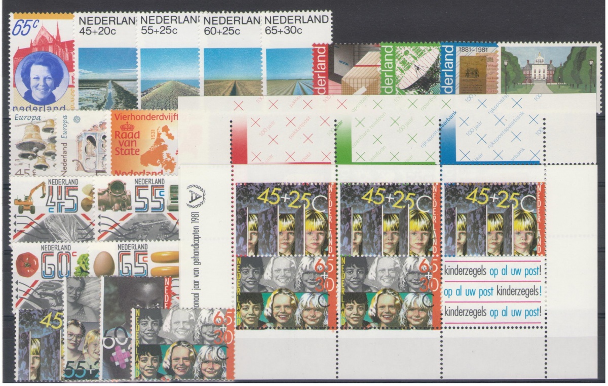 Postzegel jaargang 1981