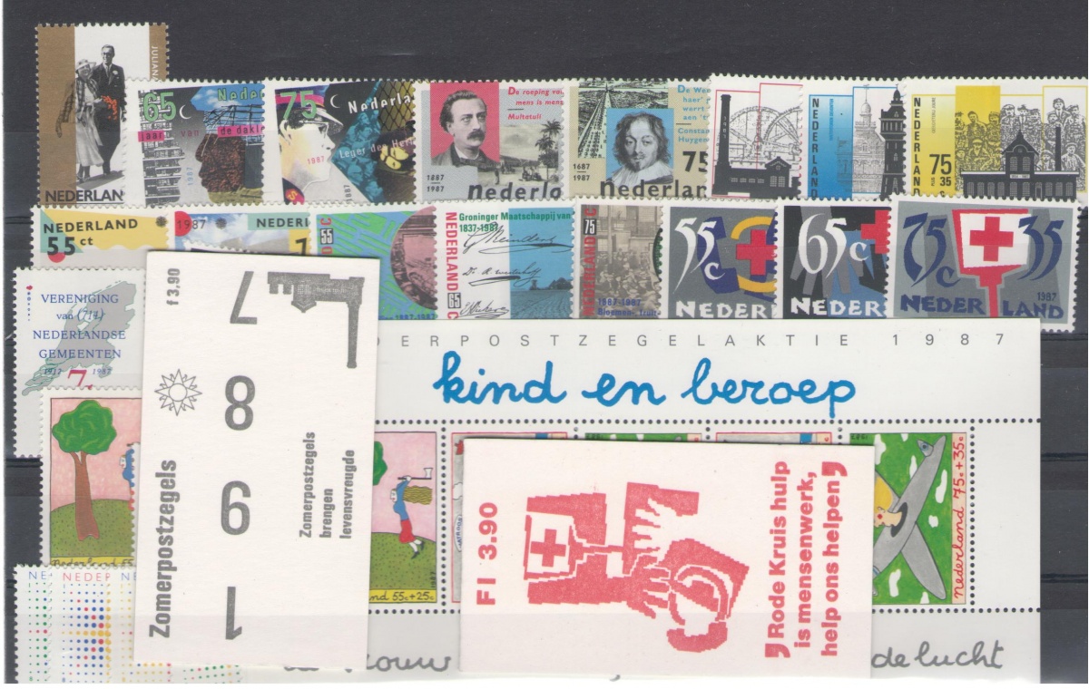 Postzegel jaargang 1987