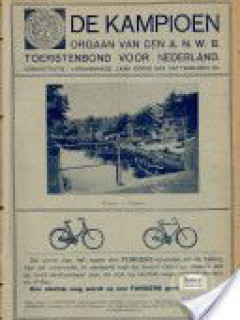 Vintage tijdschrift cadeau De Kampioen (01-04-1954)