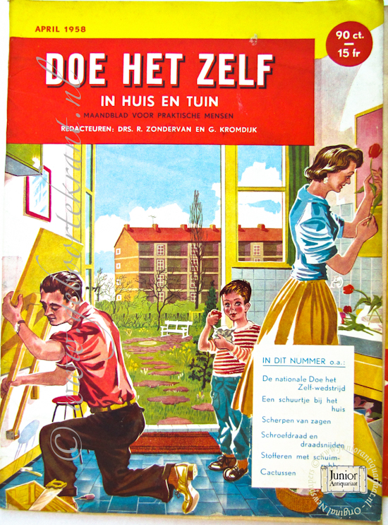 Vintage tijdschrift Doe het Zelf (01-12-1972), een mooi cadeau voor jubileum of verjaardag