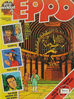 Vintage tijdschrift cadeau Eppo - Stripweekblad (08-11-1975)