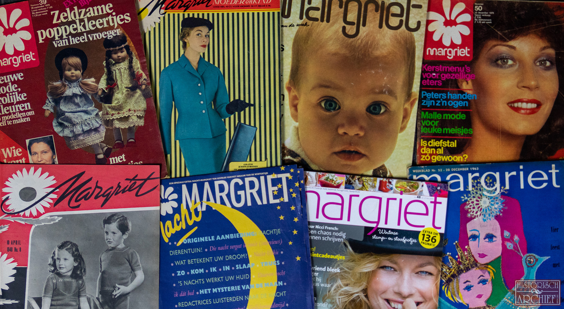 Krant geboortedag van Margriet - damesweekblad