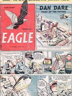 Vintage tijdschrift cadeau The Eagle (09-01-1954)