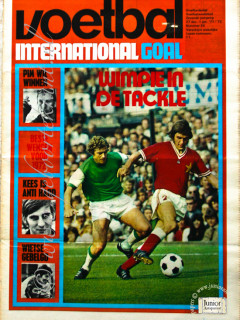 Vintage tijdschrift cadeau Voetbal International (12-04-1976)