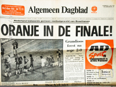 Krant geboortedag  Algemeen Dagblad (16-07-1983)