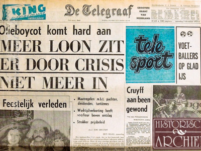 Krant geboortedag  De Telegraaf (03-05-1985)