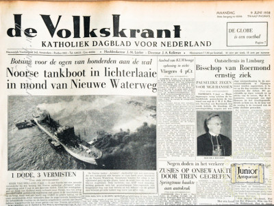 Krant geboortedag  De Volkskrant (14-08-1996)