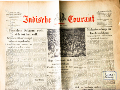 Krant geboortedag  Indische courant (11-08-1948)