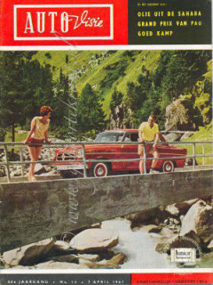 Vintage tijdschrift cadeau Autovisie (13-03-1976)