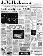 Volkskrant 06 december 1964 voorpagina nieuws