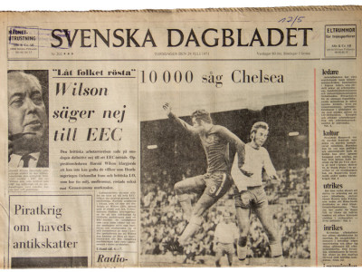 Krant geboortedag  Svenska Dagbladet (10-11-1962)