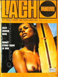 Vintage tijdschrift cadeau Weekblad de Lach (13-03-1954)
