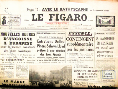 Le Figaro krant geboortedag als jubileumscadeau