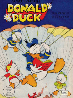 Vintage tijdschrift cadeau Donald Duck (10-04-1976)