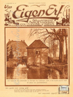 Vintage tijdschrift cadeau Eigen Erf (06-11-1931)