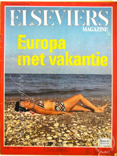 Vintage tijdschrift cadeau Elseviers weekblad (05-12-1953)