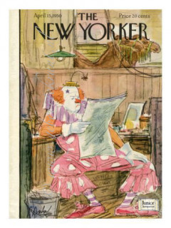 Vintage tijdschrift cadeau New Yorker (08-01-1954)