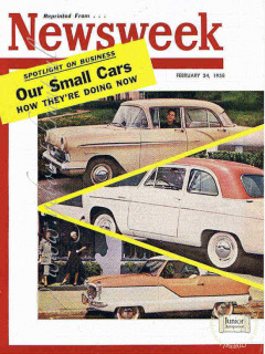 Vintage tijdschrift cadeau Newsweek (08-01-1954)