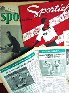 Vintage tijdschrift cadeau Sportief (31-03-1954)