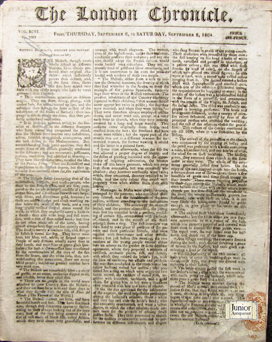 The London Chronicle (09-06-1791)
